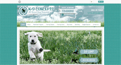 Desktop Screenshot of k-9concepts.com